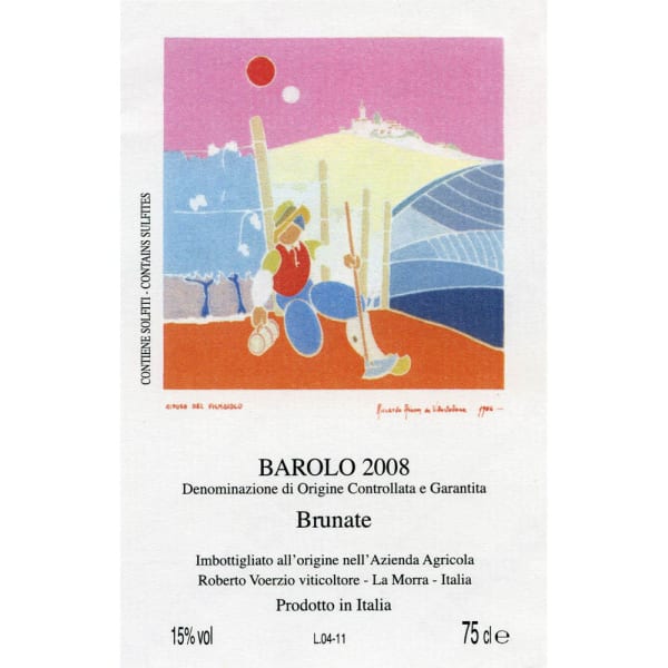Rượu vang đỏ Roberto Voerzio Barolo Brunate 2008