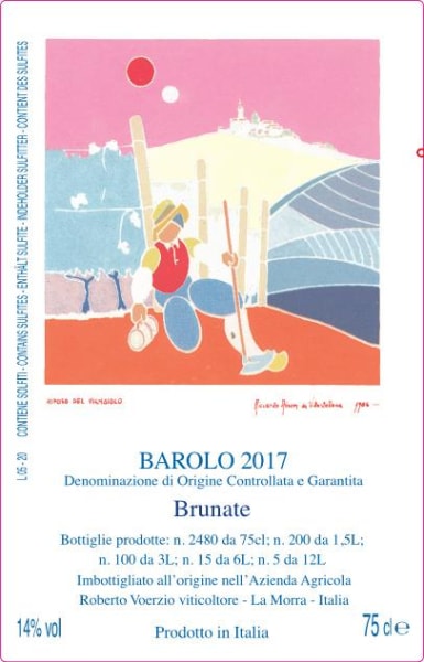 Rượu vang đỏ Roberto Voerzio Barolo Brunate 2017