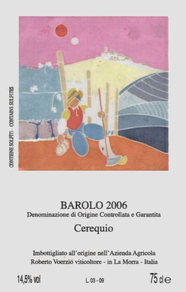 Rượu vang đỏ Roberto Voerzio Barolo Cerequio 2006
