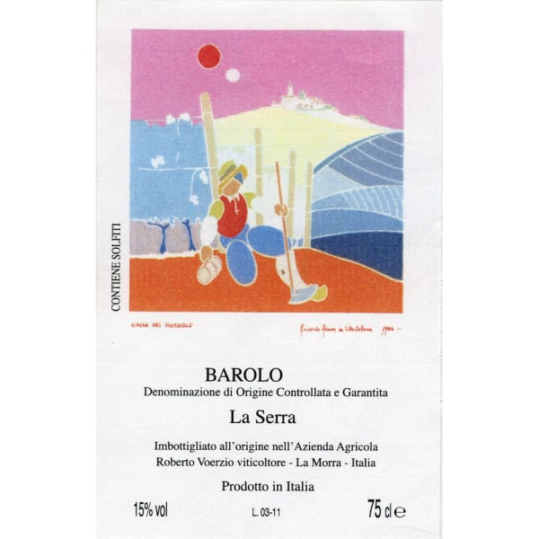 Rượu vang đỏ Roberto Voerzio Barolo La Serra 1999