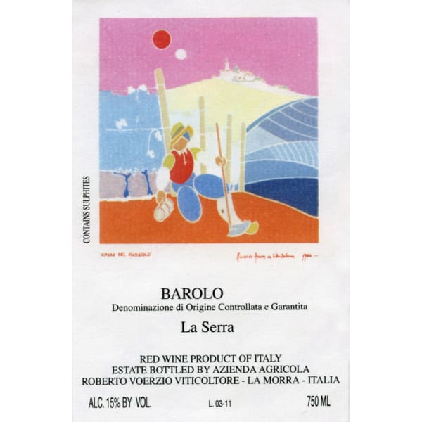 Rượu vang đỏ Roberto Voerzio Barolo La Serra 2000