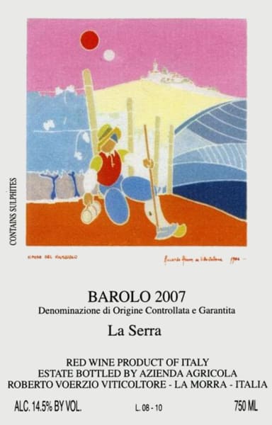 Rượu vang đỏ Roberto Voerzio Barolo La Serra 2007