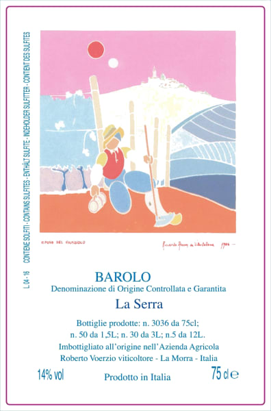 Rượu vang đỏ Roberto Voerzio Barolo La Serra 2016
