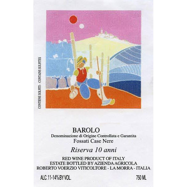 Rượu vang đỏ Roberto Voerzio Barolo Riserva 10 Anni Fossati Case Nere 2006