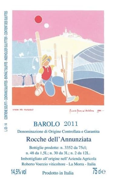 Rượu vang đỏ Roberto Voerzio Barolo Rocche dell'Annunziata Torriglione 2011