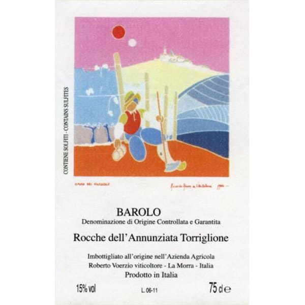 Rượu vang đỏ Roberto Voerzio Barolo Rocche dell'Annunziata Torriglione 2012