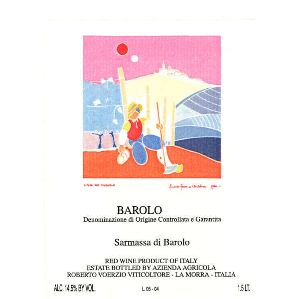 Rượu vang đỏ Roberto Voerzio Barolo Sarmassa (chai Magnum 1,5 lít) 2004