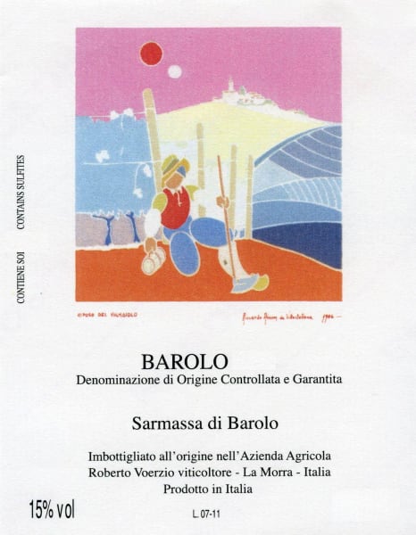 Rượu vang đỏ Roberto Voerzio Sarmassa di Barolo 2012