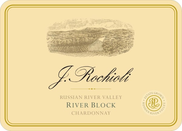 Rượu vang trằng Rochioli River Block Chardonnay 2019
