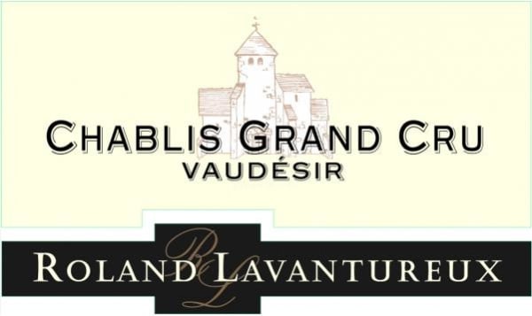 Rượu vang trằng Roland Lavantureux Chablis Vaudesir Grand Cru 2021