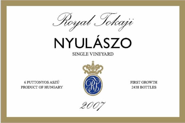 Rượu vang trằng Royal Tokaji Nyulaszo Tokaji Aszu 6 Puttonyos 2007
