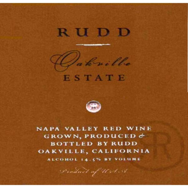 Rượu vang đỏ Rudd Oakville Estate Proprietary Red 2008