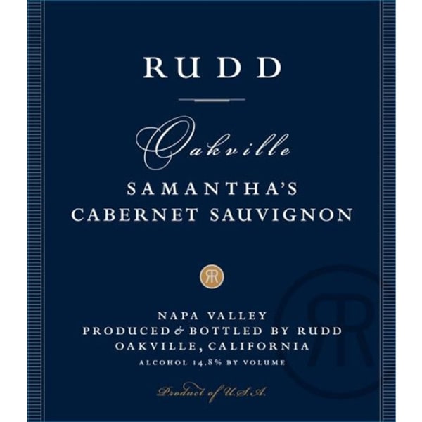 Rượu vang đỏ Rudd Samantha's Cabernet Sauvignon (chai Magnum 1,5 lít) 2010