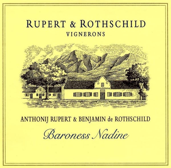 Rượu vang trằng Rupert & Rothschild Baroness Nadine Chardonnay 2015