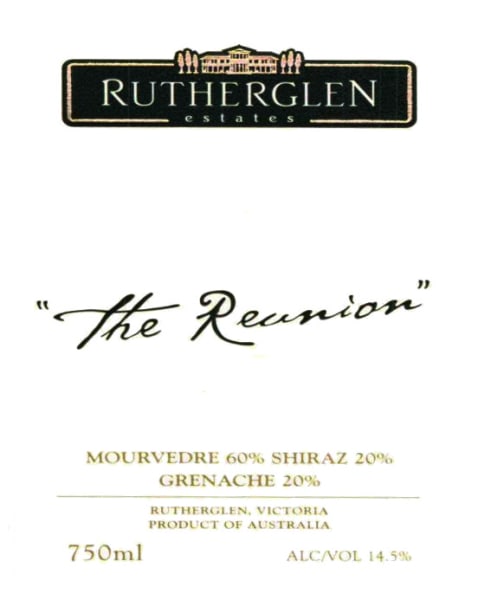 Rượu vang đỏ Rutherglen Estates The Reunion 2008