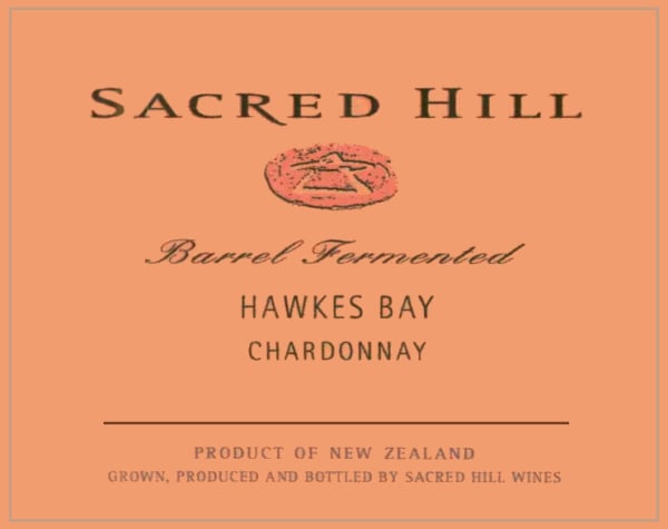 Rượu vang trằng Sacred Hill Barrel Fermented Chardonnay 2011