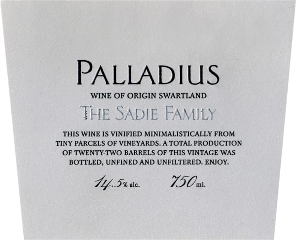 Rượu vang trằng Sadie Family Palladius 2017