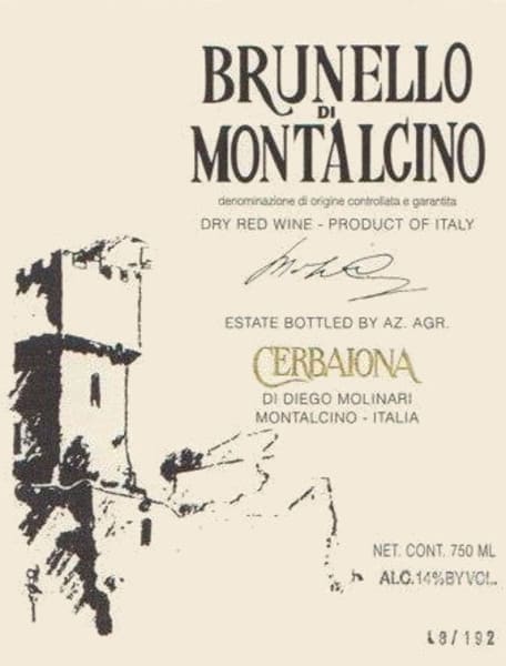 Rượu vang đỏ Salvioni Brunello di Montalcino 2006