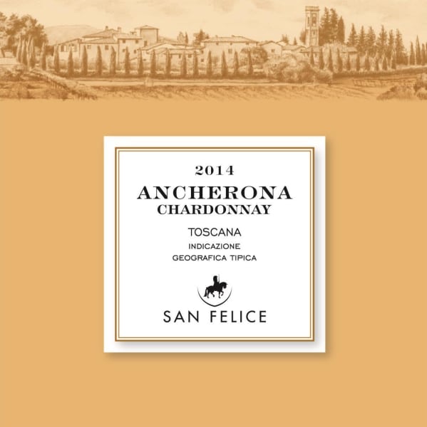 Rượu vang trằng San Felice Ancherona Chardonnay 2014