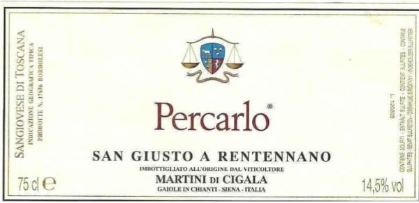 Rượu vang đỏ San Giusto a Rentennano Percarlo (chai Magnum 1,5 lít) 2020