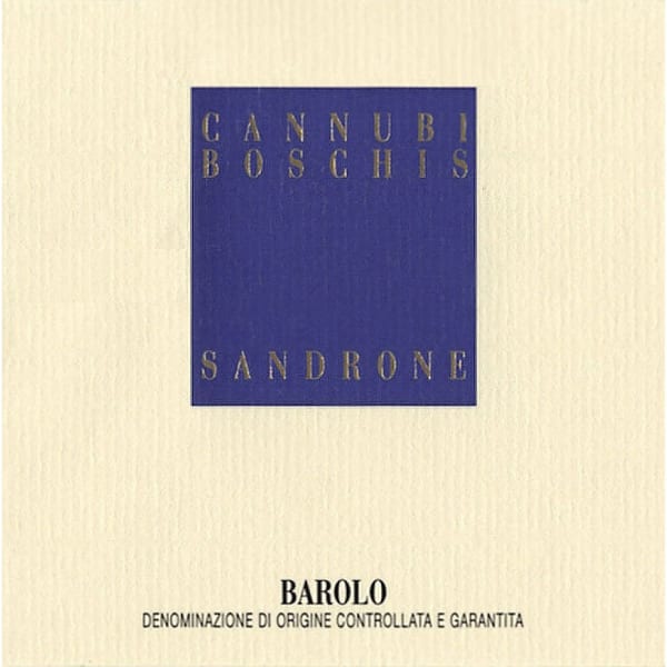 Rượu vang đỏ Sandrone Barolo Cannubi Boschis (chai Magnum 1,5 lít) 2004