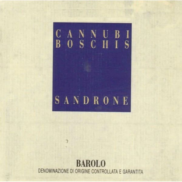 Rượu vang đỏ Sandrone Barolo Cannubi Boschis (chai Magnum 1,5 lít) 2010