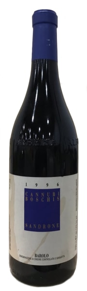 Rượu vang đỏ Sandrone Barolo Cannubi Boschis (stained labels) 1996