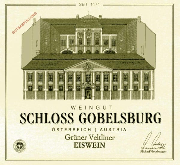 Rượu vang trằng Schloss Gobelsburg Eiswein Gruner Veltliner 2014