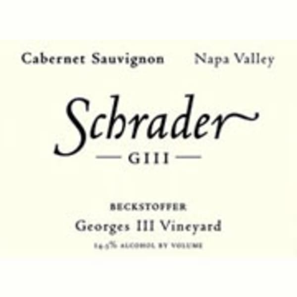 Rượu vang đỏ Schrader Beckstoffer Georges III Vyd. Cabernet Sauvignon 2007