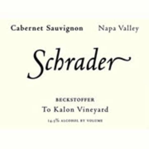 Rượu vang đỏ Schrader Beckstoffer To Kalon Cabernet Sauvignon 2007