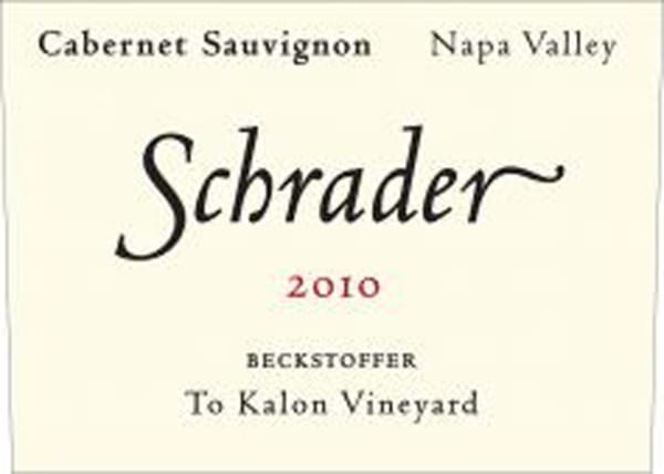 Rượu vang đỏ Schrader Beckstoffer To Kalon Cabernet Sauvignon 2010