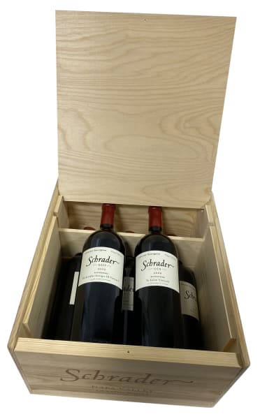 Rượu vang đỏ Schrader Cellar Pack (5 Bottles in OWC) 2009