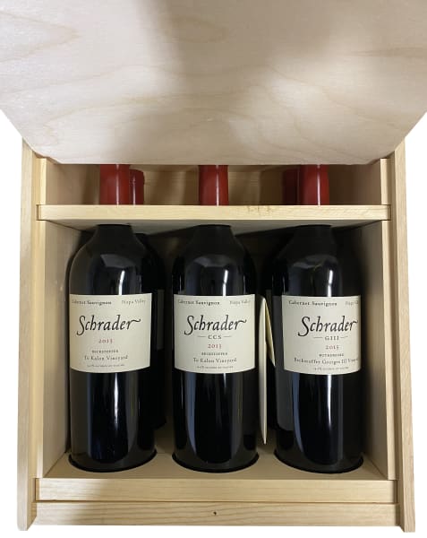 Rượu vang đỏ Schrader Cellar Pack (6 Bottles in OWC) 2018