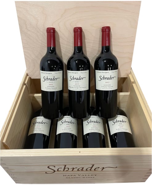 Rượu vang đỏ Schrader Cellar Pack (7 Bottles in OWC) 2017