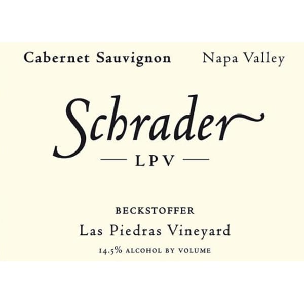 Rượu vang đỏ Schrader LPV Beckstoffer Las Piedras Vineyard Cabernet Sauvignon 2014