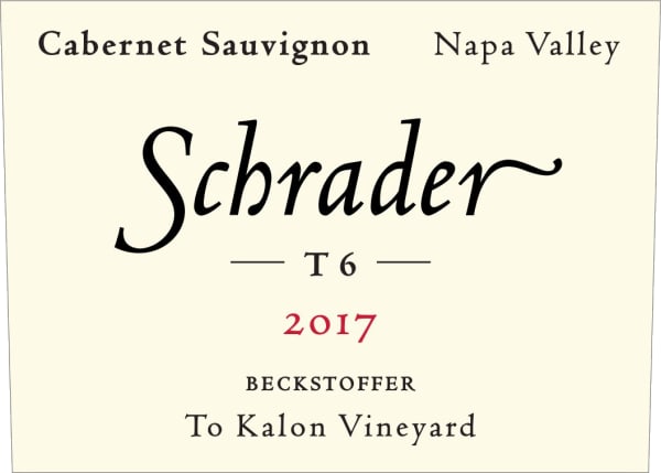 Rượu vang đỏ Schrader T6 Beckstoffer To Kalon Vineyard Cabernet Sauvignon 2017
