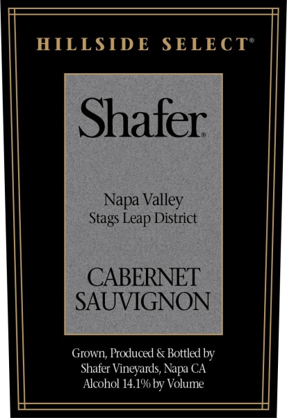 Rượu vang đỏ Shafer Hillside Select Cabernet Sauvignon 1994