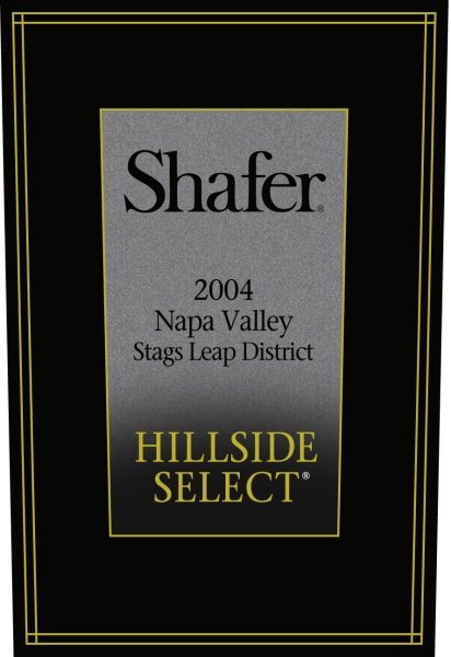 Rượu vang đỏ Shafer Hillside Select Cabernet Sauvignon 2004