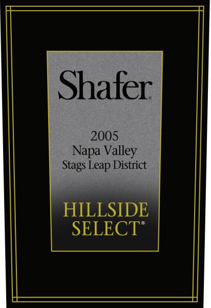 Rượu vang đỏ Shafer Hillside Select Cabernet Sauvignon 2005