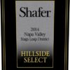 Rượu vang đỏ Shafer Hillside Select Cabernet Sauvignon 2014
