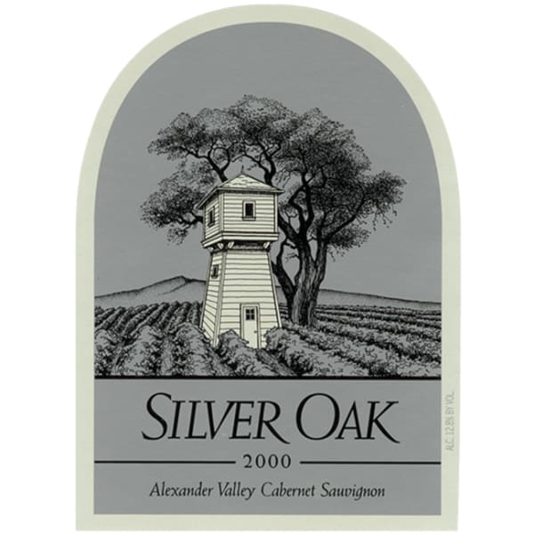 Rượu vang đỏ Silver Oak Alexander Valley Cabernet Sauvignon (chai Magnum 1,5 lít) 2000