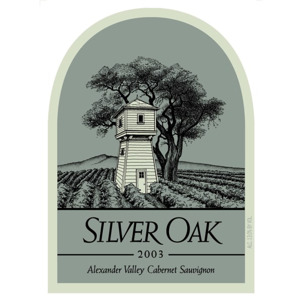 Rượu vang đỏ Silver Oak Alexander Valley Cabernet Sauvignon (chai Magnum 1,5 lít) 2003