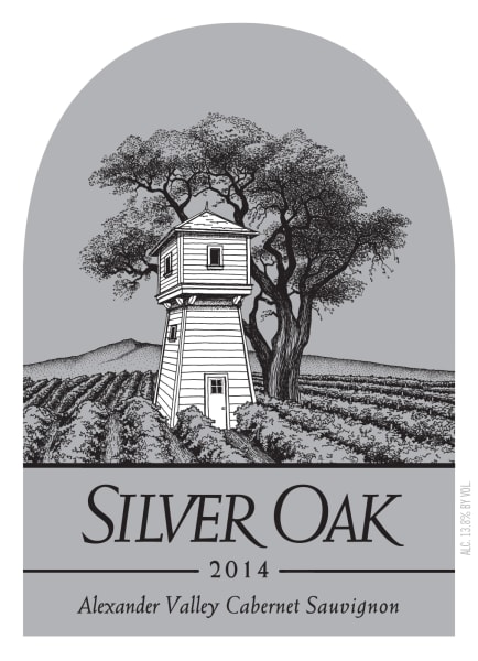 Rượu vang đỏ Silver Oak Alexander Valley Cabernet Sauvignon (chai Magnum 1,5 lít) 2014
