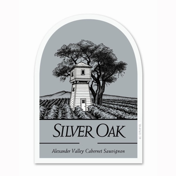 Rượu vang đỏ Silver Oak Alexander Valley Cabernet Sauvignon (1.5 Liter Magnum - signs of past seepage) 1981