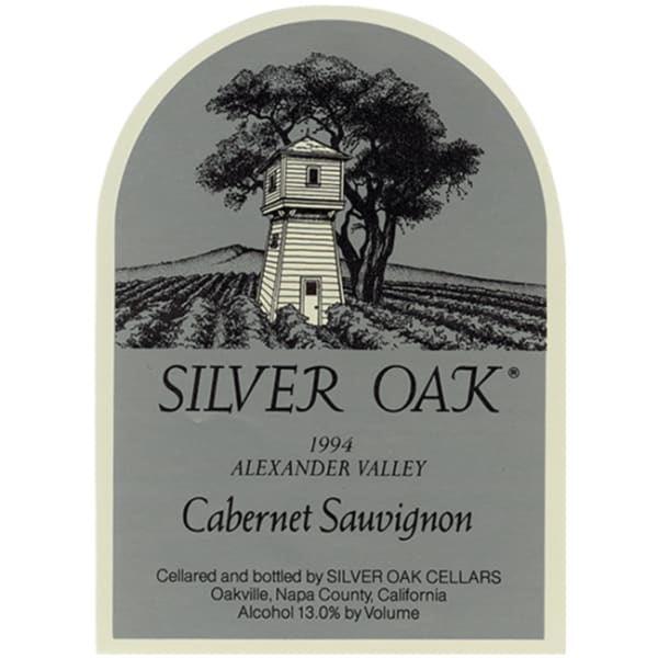 Rượu vang đỏ Silver Oak Alexander Valley Cabernet Sauvignon (6 Liter Bottle - signed) 1994