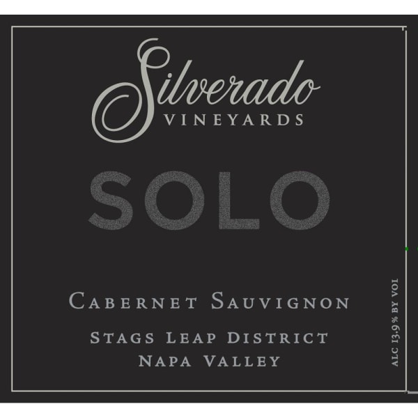Rượu vang đỏ Silverado SOLO Cabernet Sauvignon (chai 3 lít) 2011