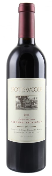 Rượu vang đỏ Spottswoode Cabernet Sauvignon (chai Magnum 1,5 lít) 2010