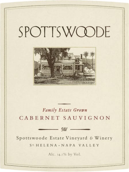 Rượu vang đỏ Spottswoode Cabernet Sauvignon (chai Magnum 1,5 lít) 2013