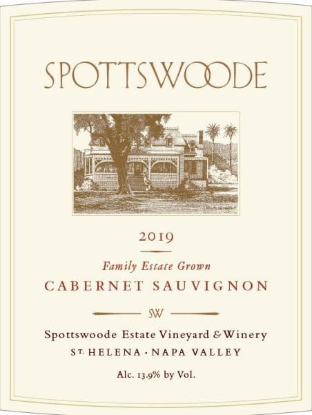 Rượu vang đỏ Spottswoode Cabernet Sauvignon (chai Magnum 1,5 lít) 2019