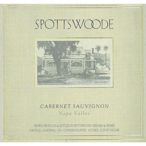 Rượu vang đỏ Spottswoode Cabernet Sauvignon 2002